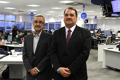 Presidente do TRT-SC convida diretor institucional do Grupo RBS para